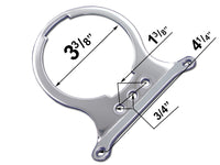 HARLEY Single Gauge Mount Bracket fits 1983-1991 XLX,   1983-1991 FXR,   1983-1991 FXR,
