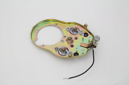 HARLEY Replica Cateye Dash Base Assembly fits 1939-1946 WL,   1939-1940 EL,   1941-1946 FL,   1939-1946 UL,