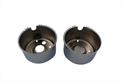 HARLEY Chrom-Instrumentenabdeckung-Set passend für 1984–1990 FXR, 1984–1990 XL,