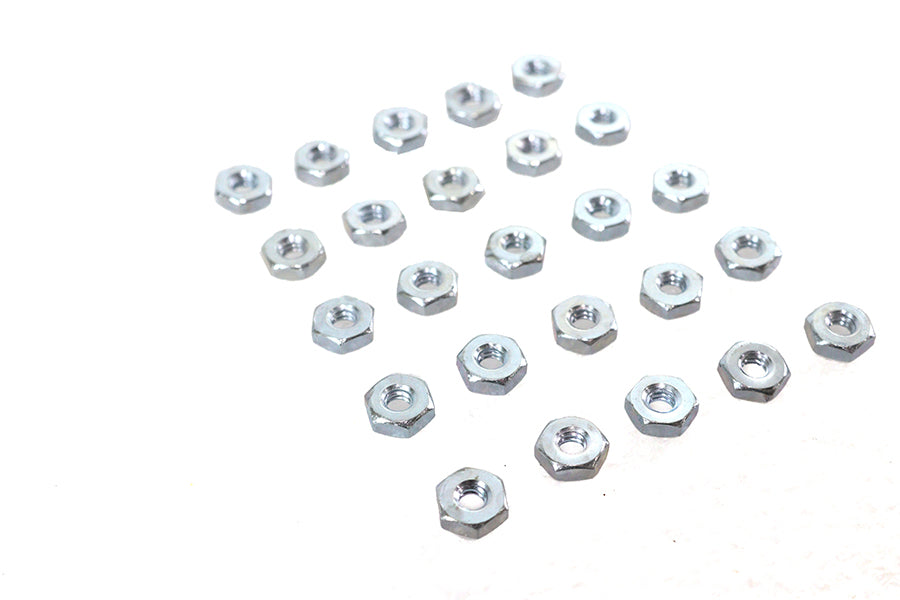 HARLEY Zinc Hex Nut 6/32 inch Standard Fits 0-  All, Models