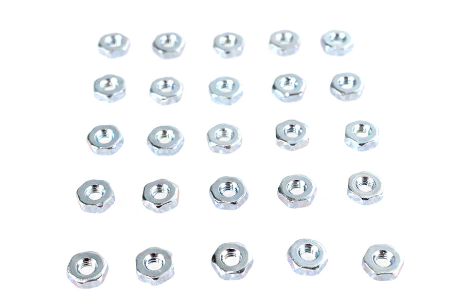 HARLEY Zinc Hex Nut 8/32 inch Standard Fits 0-  All, Models