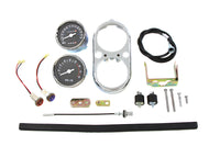 HARLEY FXS Tachometer- und Tachometer-Armaturenbrettabdeckungssatz Passend für 1977-1984 FXS,