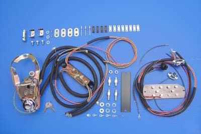 HARLEY Zwei-Licht-Armaturenbrett-Kabelbaum-Baugruppe passend für 1949-1957 FL,