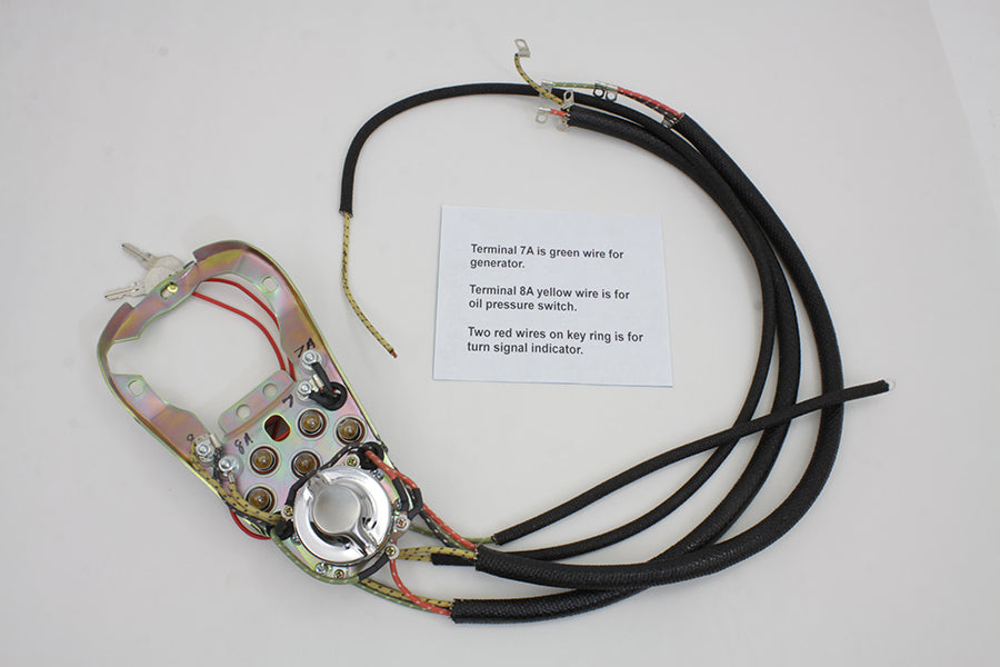 HARLEY Fünf-Loch-Armaturenbrett-Kabelbaumsatz passend für 1968-1969 FL,