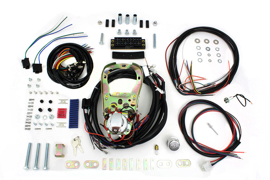 HARLEY Five Light Dash Base Wiring Harness Assembly Fits 1980-1981 FL,