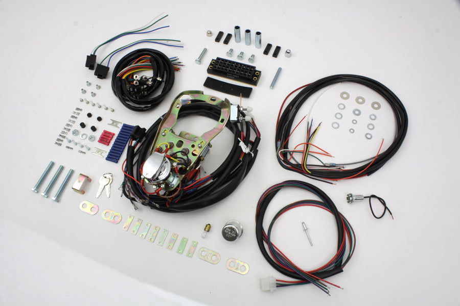 HARLEY Five Light Dash Base Wiring Harness Assembly Fits 1980-1981 FL,