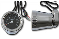 HARLEY 60mm Elektrisches Tachometer-Gehäuse-Kit Passt 0- Custom, Anwendung 1995-UP FXST, 41 mm Gabeln 1