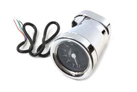 HARLEY 60mm Elektrisches Tachometer-Gehäuse-Kit Passt 0- Custom, Anwendung 1995-UP FXST, 41 mm Gabeln 1