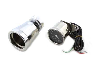 HARLEY 60mm Electric Speedometer Kit Fits 0-  Custom, application for 1995-up models 0-  Custom, app