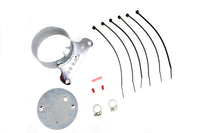 HARLEY Single Gauge Mount Bracket Chrome fits 1995-2005 XL,   1995-2005 FXD,