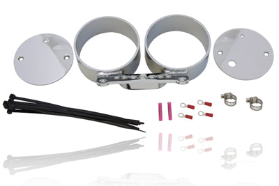 HARLEY Doppelinstrumentenhalterung Chrom Passt für 1995-2005 XL, 1995-2005 FXD,