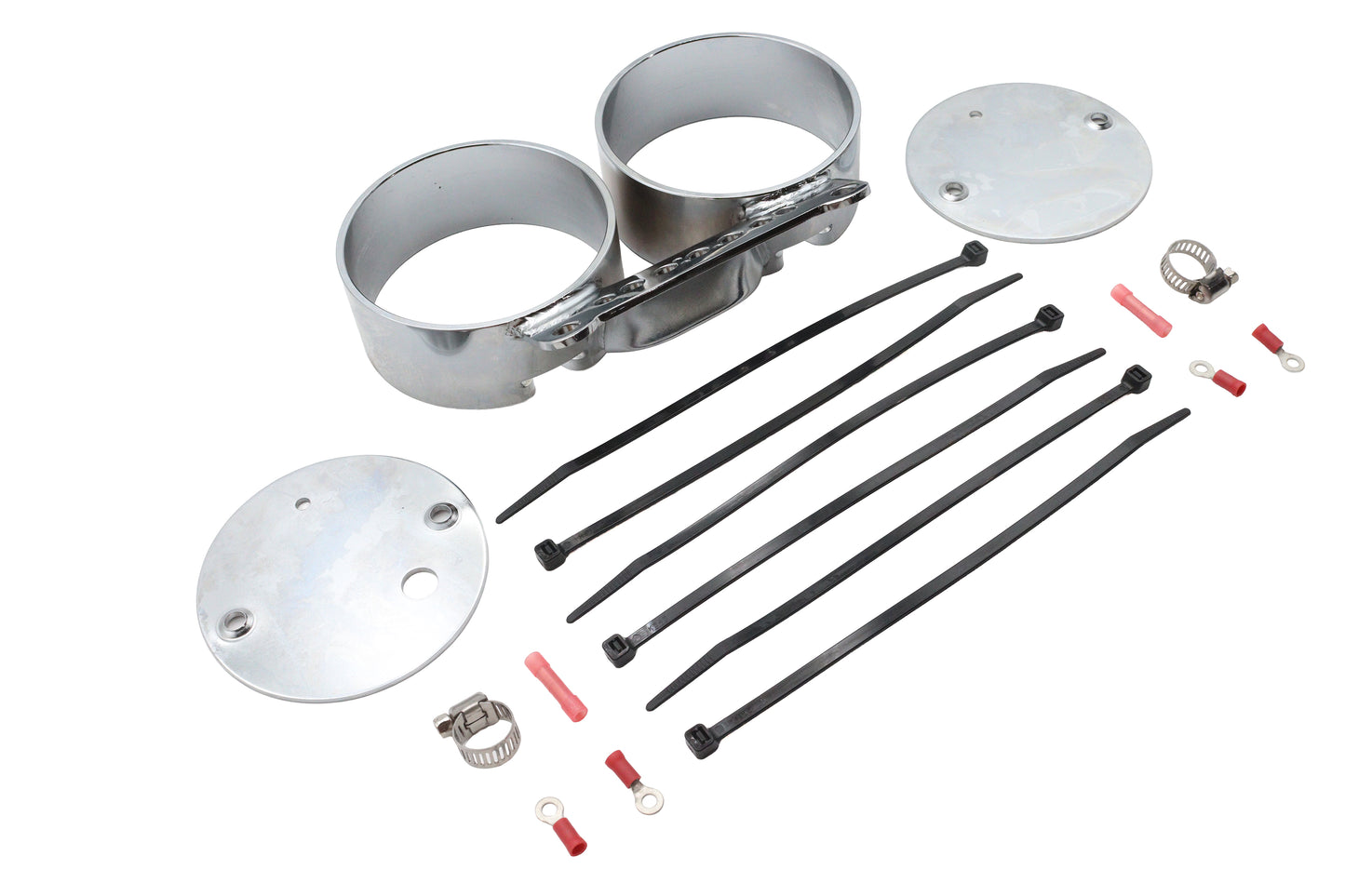 HARLEY Doppelinstrumentenhalterung Chrom Passt für 1995-2005 XL, 1995-2005 FXD,