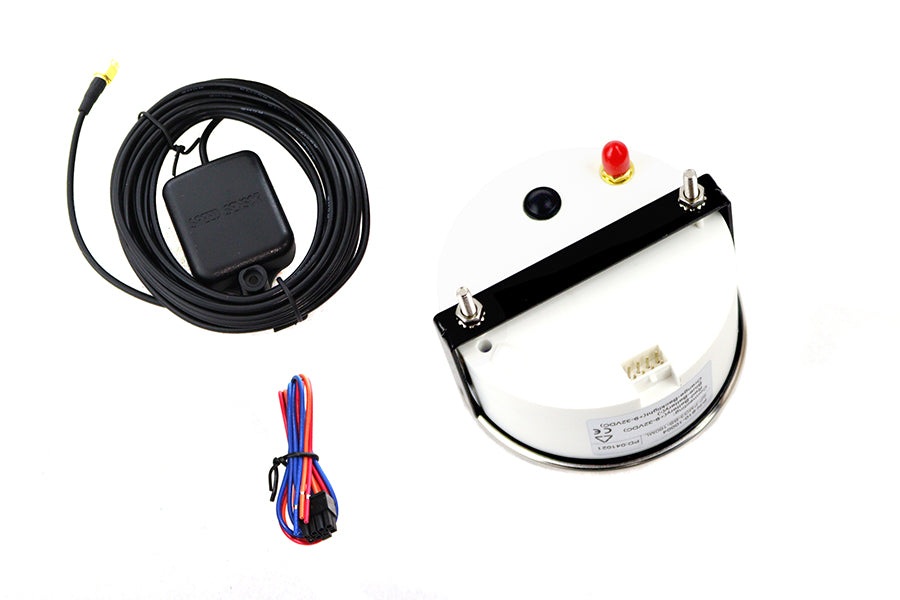 HARLEY GPS Instrumente Tacho und Drehzahlmesser Passend für 0- Universal, Einbau