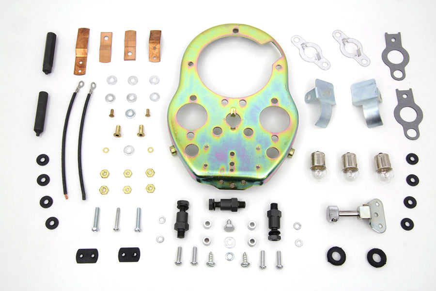 HARLEY Cateye Dash-Basiseinheit Passend für 1939-1946 W, 1939-1946 G, 1939-1946 EL, 1941-1946 FL,