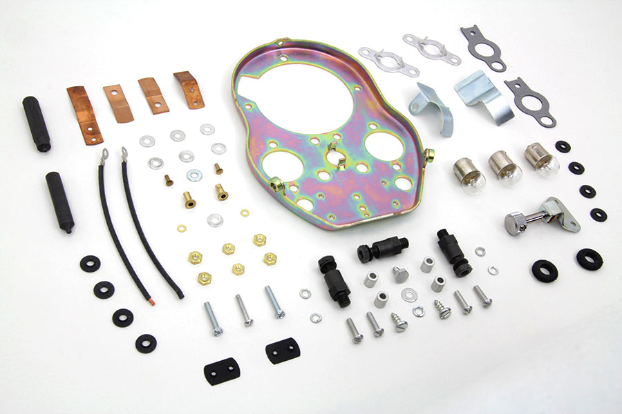 HARLEY Cateye Dash-Basiseinheit Passend für 1939-1946 W, 1939-1946 G, 1939-1946 EL, 1941-1946 FL,