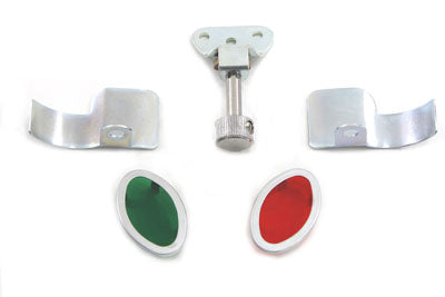 HARLEY Cateye Lens and Switch Kit Fits 1939-1946 EL,   1939-1946 UL,   1939-1946 W,   1939-1946 G,