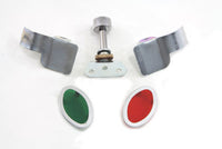HARLEY Cateye Lens and Switch Kit Fits 1939-1946 EL,   1939-1946 UL,   1939-1946 W,   1939-1946 G,