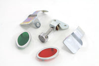 HARLEY Cateye Lens and Switch Kit Fits 1939-1946 EL,   1939-1946 UL,   1939-1946 W,   1939-1946 G,