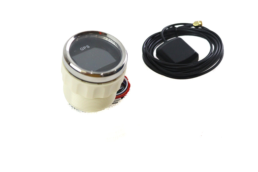 HARLEY 52mm GPS Tachometer Chrom Passt 0- Universal, Passform