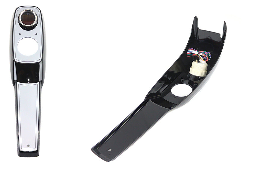 HARLEY FXR Schwarze Armaturenbrettverkleidung Passend für 1982-1985 FXR, 1982-1985 FXR,