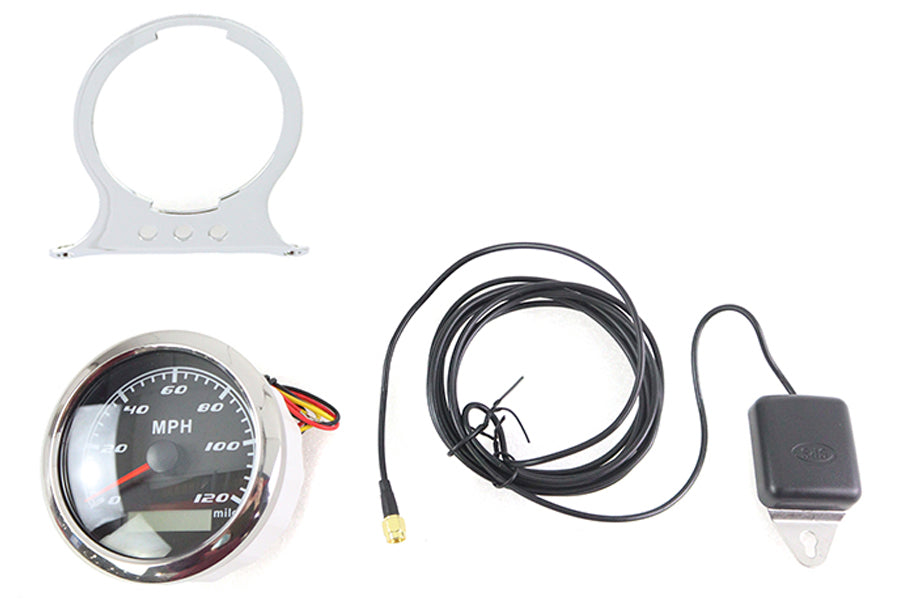 HARLEY 85mm GPS Tacho-Kit passend für 1988-1994 FXR, 1988-UP XL, 1991-2007 FXD,