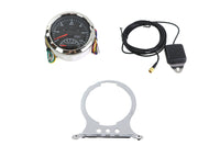 HARLEY 85mm GPS Kombi-Tachometer und -Drehzahlmesser-Kit, passend für 1988-1994 FXR, 1988-UP XL, 1991-2007 F