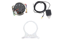 HARLEY 85mm GPS Kombi-Tachometer und -Drehzahlmesser-Kit, passend für 1988-1994 FXR, 1988-UP XL, 1991-2007 F