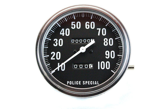 HARLEY Replica Police 2:1 Speedometer fits 1962-1985 FL,