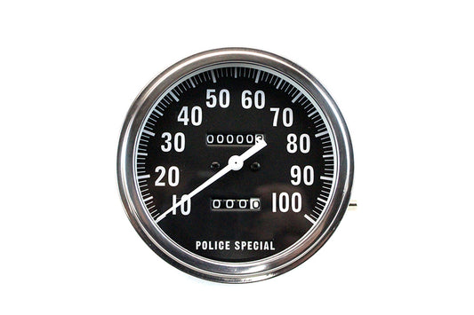 HARLEY Replica Police 1:1 Speedometer fits 1941-1961 FL,