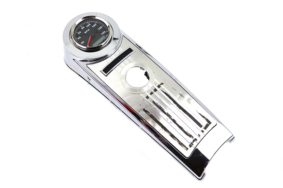 HARLEY Tachometer-Adapterring Chrom Passend für 1996-2017 FLST, 1996-2017 FXST, 2008-2020 FLHR,