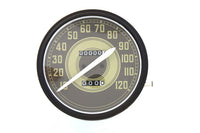 HARLEY Tachometer mit 2:1 Übersetzung und Army-Grafiken Passend für 1941-1961 FL, 1936-1940 EL, 1937-1952 W