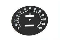 HARLEY Tachometer-Zifferblatt für 1968-1980 FL,