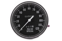 HARLEY Police Special 1:1 Speedometer Fits 1962-1980 FL,   1980-1983 FX,   1971-1972 FX,