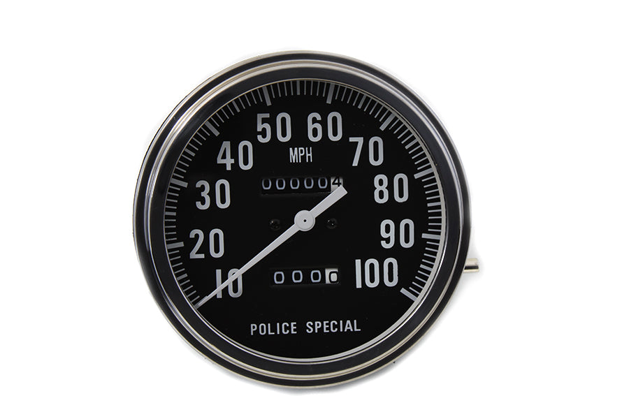 HARLEY Tachometer 2:1 Polizei Special Passend für 1941-1961 FL,   1936-1940 EL,   1936-1952 WL,   1938-1948