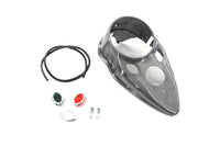 HARLEY Raw Cateye Armaturenbrettabdeckung Passend für 1939-1940 EL, 1941-1946 FL, 1939-1946 UL, 1939-1946 WL,