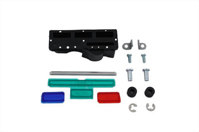 HARLEY Dash Panel Scheiben Hardware Kit Passt für 1975-1984 FL, 1980-1986 FX, 1984-1995 FXST, 1986-1995