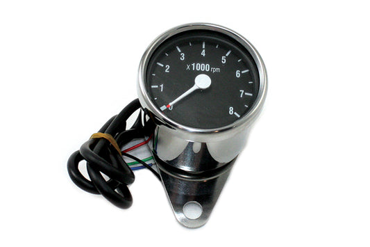 HARLEY Mini 60mm Electronic Tachometer Fits 0-  Custom, application