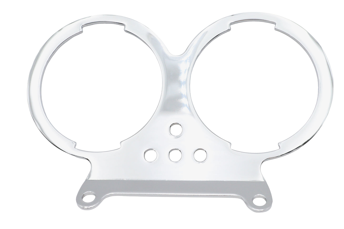 HARLEY Dual-Anzeigenhalterung Passend für 1982-1991 FXR, 1982-1991 FXR, 1983-1991 XL,