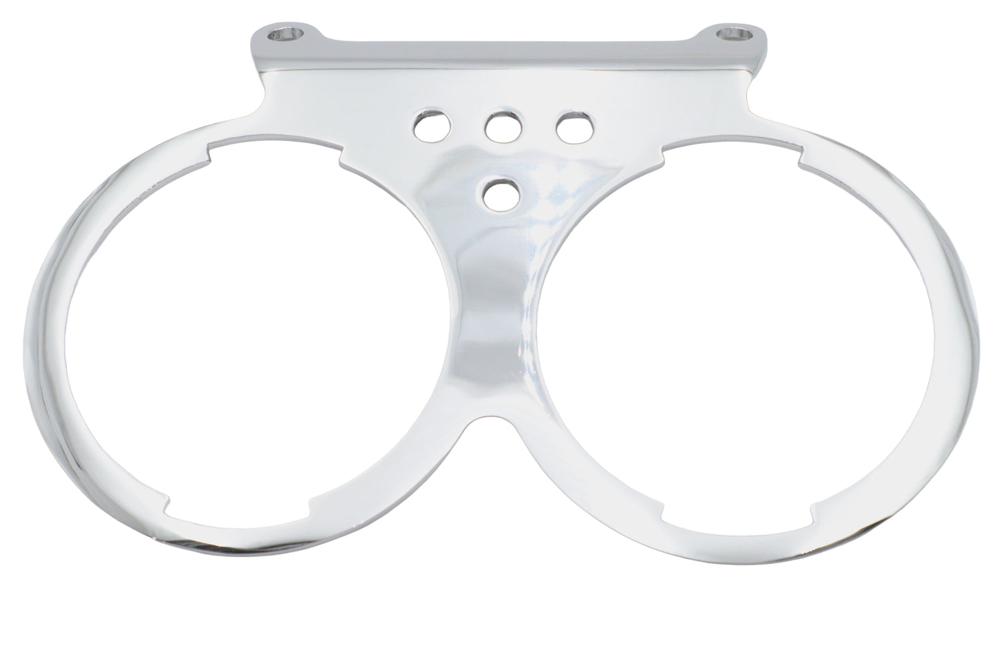 HARLEY Dual-Anzeigenhalterung Passend für 1982-1991 FXR, 1982-1991 FXR, 1983-1991 XL,