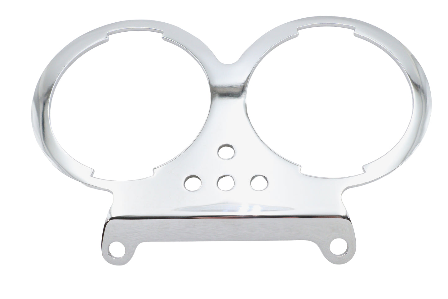 HARLEY Dual-Anzeigenhalterung Passend für 1982-1991 FXR, 1982-1991 FXR, 1983-1991 XL,