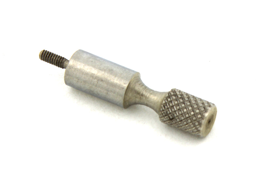 HARLEY Rändel-Edelstahl-Tachometer-Rückstellknopf Passend für 1981-1984 FL,   1984-1995 FXST,   1986-19