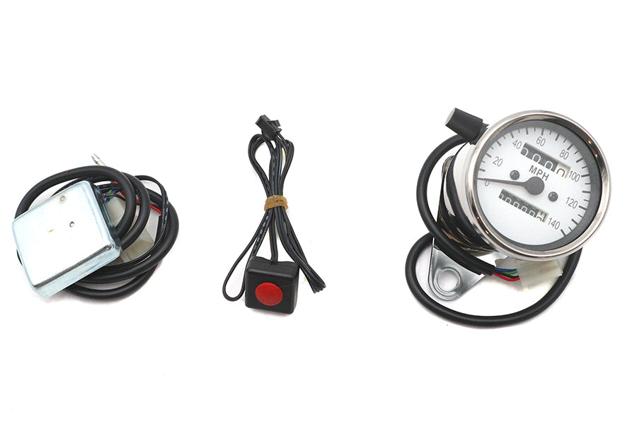 HARLEY Mini Multicolor 60mm Tachometer mit 2240:60 Übersetzung passend für 0- Custom, Anwendung