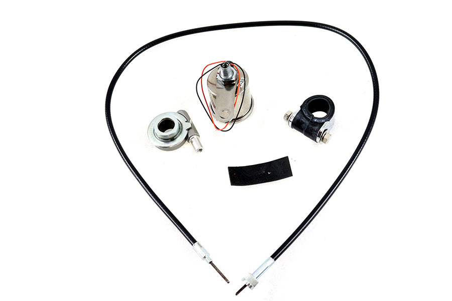 Harley Mini 48mm Tacho mit 2:1 Übersetzung Passt 0-  Custom, Anwendung