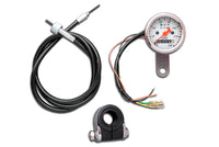 HARLEY Mini 48mm Tachometer mit 2:1 Übersetzung Passend 0-  Custom, Anwendung 0-  Custom, Anwendung