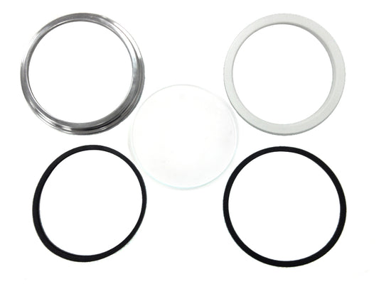 HARLEY Replica Speedometer Bezel/Lens Kit fits 1936-1940 EL,