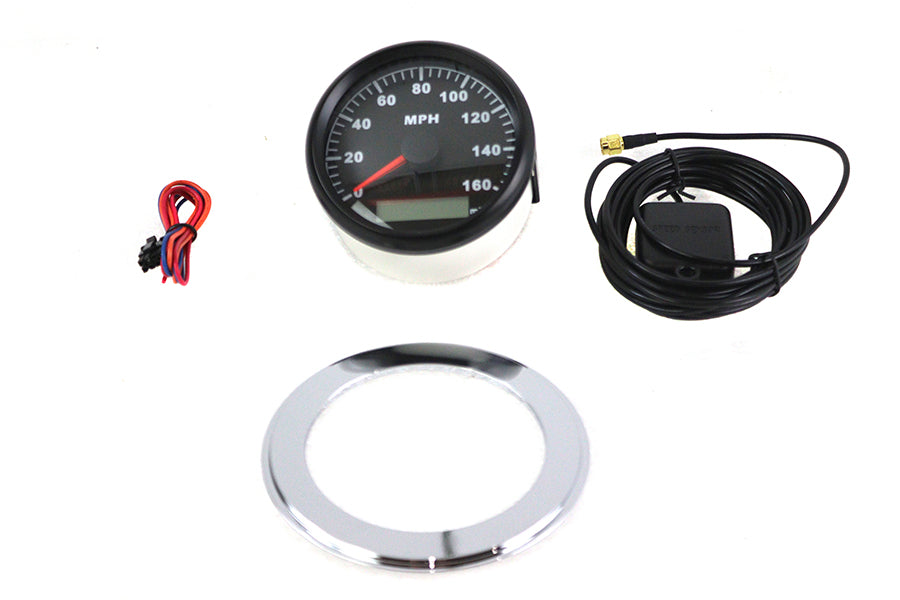 HARLEY 85mm GPS Speedometer Kit Fits 1941-1967 FL,