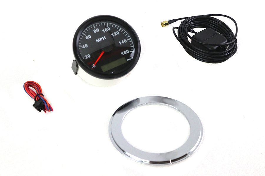 HARLEY 85mm GPS Speedometer Kit Fits 1941-1967 FL,