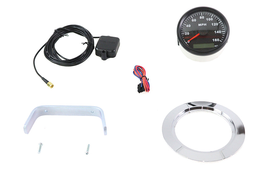 HARLEY 85mm GPS-Tachometer-Kit passend für 1996-UP FL,   1996-UP FLST,   1996-UP FXST,   2008-2019 FLTR,