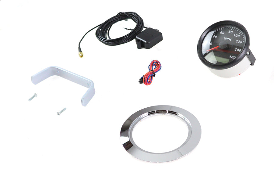 HARLEY 85mm GPS-Tachometer-Kit passend für 1996-UP FL,   1996-UP FLST,   1996-UP FXST,   2008-2019 FLTR,