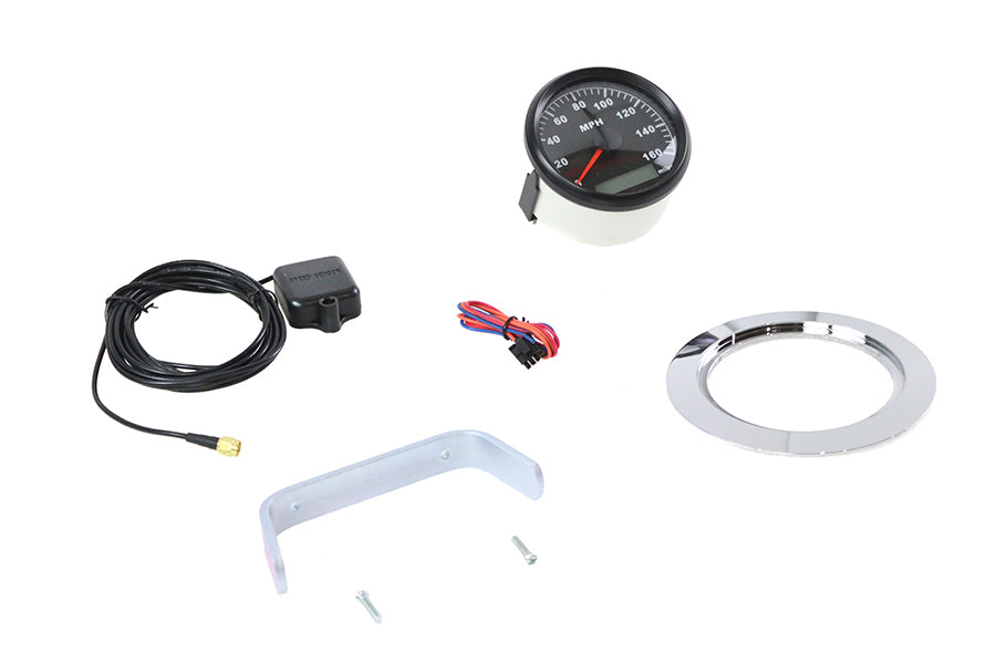 HARLEY 85mm GPS-Tachometer-Kit passend für 1996-UP FL,   1996-UP FLST,   1996-UP FXST,   2008-2019 FLTR,